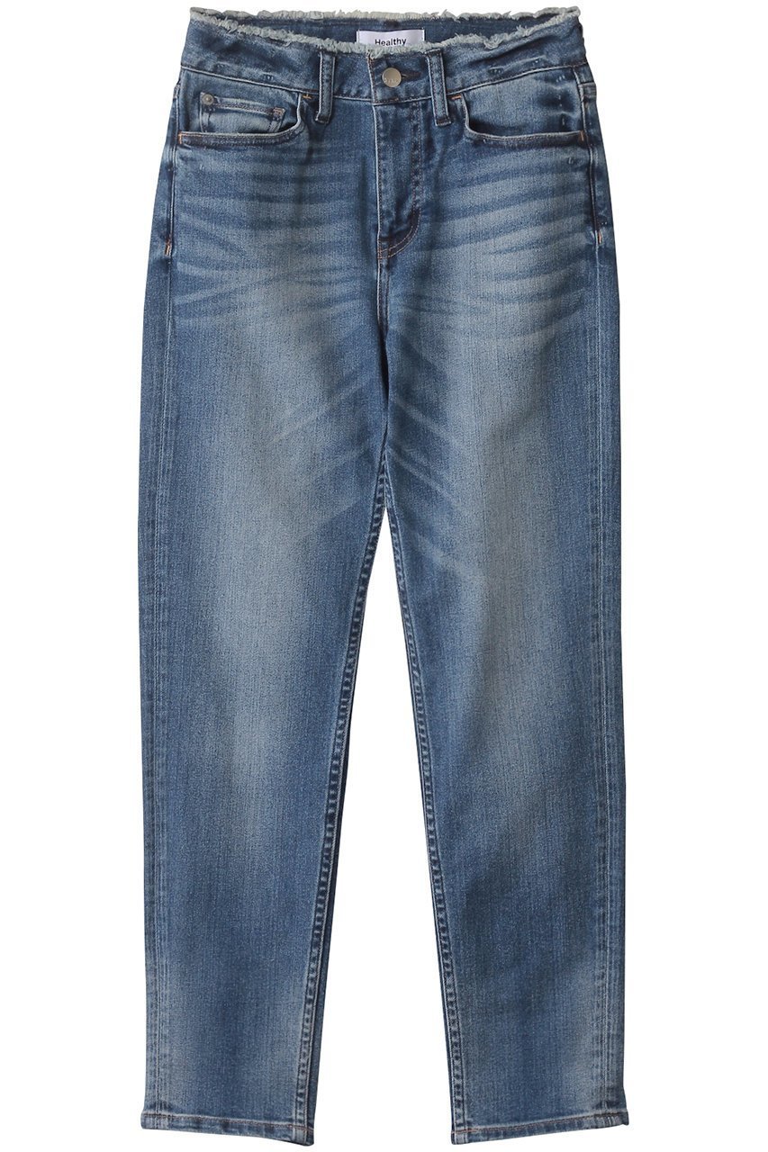【ヘルシーデニム/Healthy Denim】のH. Salt スリムテーパードデニムパンツ インテリア・キッズ・メンズ・レディースファッション・服の通販 founy(ファニー) 　ファッション　Fashion　レディースファッション　Fashion for Women　パンツ　Pants & Trousers　デニムパンツ・ジーンズ・美脚デニム　Denim Jeans & Pants　シンプル　Simple, Minimal　ストレッチ　Stretch, Stretchy Fabric　デニム　Denim, Jeans Material　フィット　Fit, Slim Fit　定番　Standard, Basic Item　Mid Fringe|ID: prp329100004323535 ipo3291000000032945849