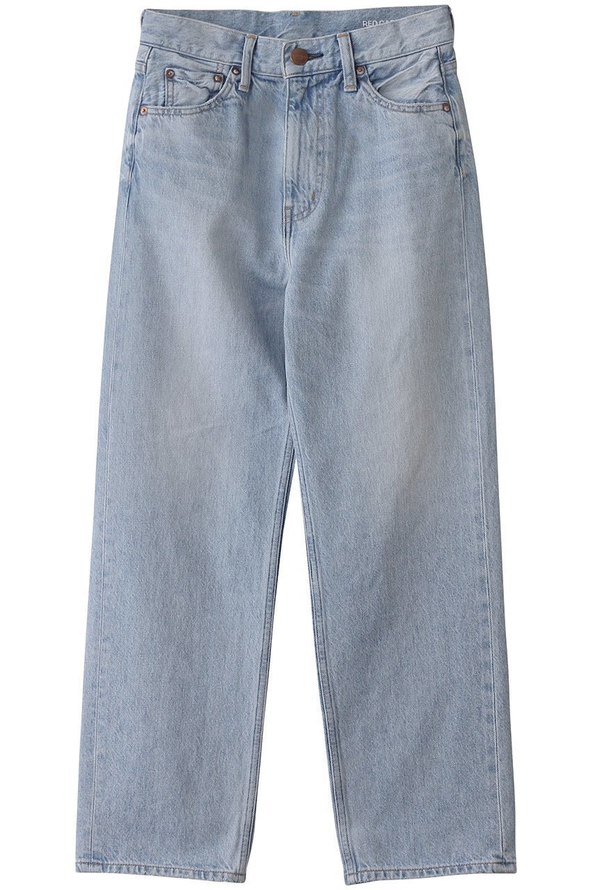 【レッドカード トーキョー/RED CARD TOKYO】のMM66 ストレートデニムパンツ インテリア・キッズ・メンズ・レディースファッション・服の通販 founy(ファニー) 　ファッション　Fashion　レディースファッション　Fashion for Women　パンツ　Pants & Trousers　デニムパンツ・ジーンズ・美脚デニム　Denim Jeans & Pants　スウェット / スエット　Sweatshirt, Sweatwear　ストレート　Straight, Straight Cut　デニム　Denim, Jeans Material　kita-Indigo Light|ID: prp329100004323539 ipo3291000000032945927