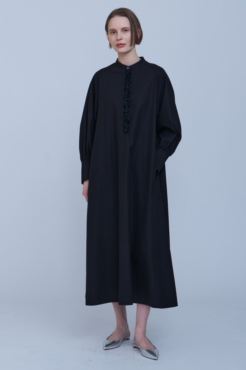 【ハウス オブ ロータス/HOUSE OF LOTUS】のフリンジブレードシャツワンピース 人気、トレンドファッション・服の通販 founy(ファニー) 　ファッション　Fashion　レディースファッション　Fashion for Women　ワンピース　Dresses　シャツワンピース / 1枚で着映えコーデ　Shirt Dresses　チュニック　Tunic Tops & Dresses　イタリア　Italy　シンプル　Simple, Minimal　チュニック　Tunic, Long Top　フレア　Flare, Flared　ロング　Long, Long-Length　other-8|ID: prp329100004323542 ipo3291000000032885053