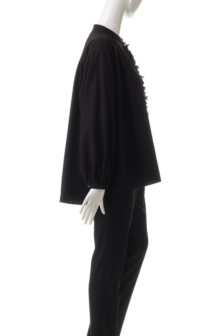 【ハウス オブ ロータス/HOUSE OF LOTUS】のフリンジブレードブラウス 人気、トレンドファッション・服の通販 founy(ファニー) 　ファッション　Fashion　レディースファッション　Fashion for Women　トップス・カットソー　Cut & Sew Tops　シャツ・ブラウス・オフィスカジュアル　Elegant Blouses & Button-Ups　イタリア　Italy　ギャザー　Gathered, Ruffled　スリーブ　Sleeve, Long Sleeve / Short Sleeve　ロング　Long, Long-Length　other-3|ID: prp329100004323543 ipo3291000000034955475