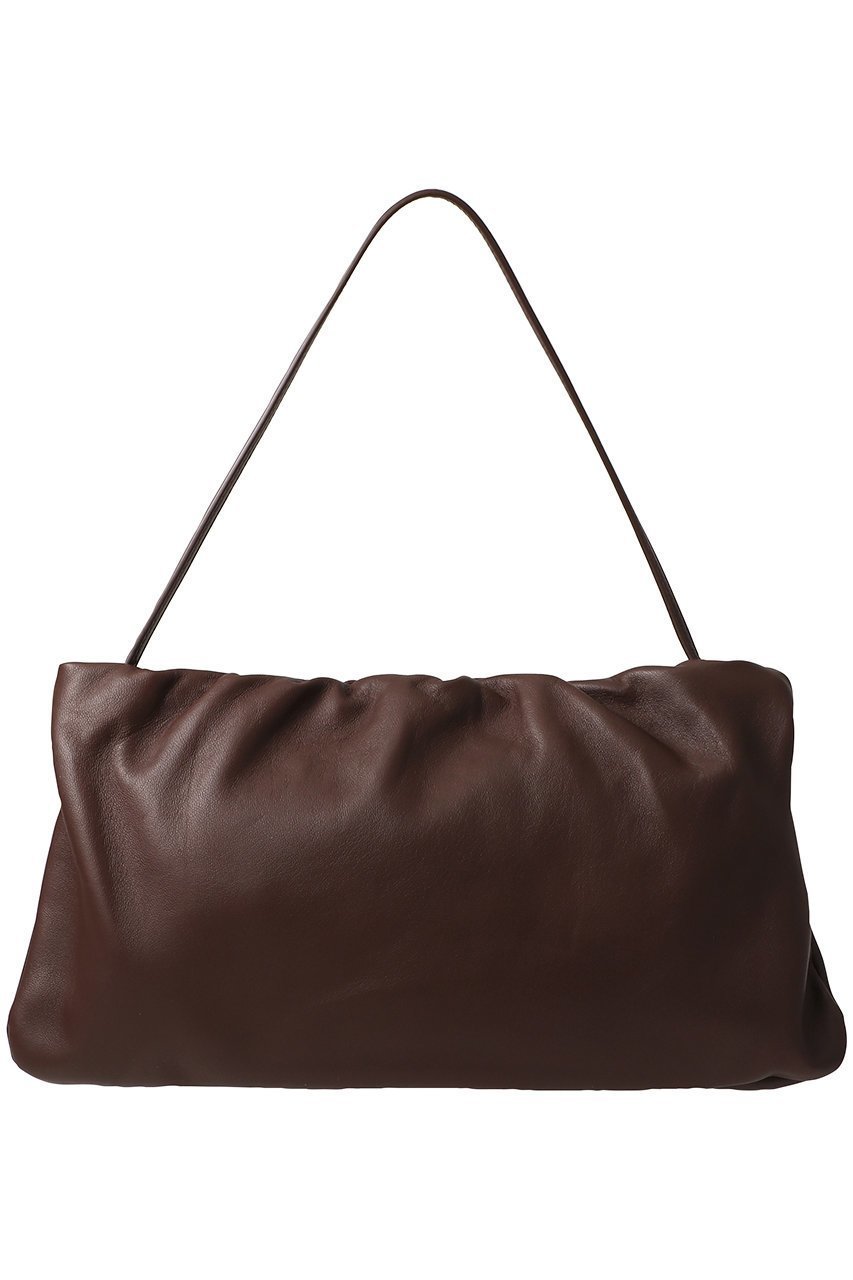 【ザ ロウ/THE ROW】のXL BOURSE インテリア・キッズ・メンズ・レディースファッション・服の通販 founy(ファニー) ファッション Fashion レディースファッション Fashion for Women バッグ Bags ギャザー Gathered, Ruffled クラッチ Clutch, Clutch Bag スクエア Square, Square Shape フォルム Silhouette, Form ラップ Wrap, Wrap Design ブラウンメランジ|ID: prp329100004323551 ipo3291000000035102043