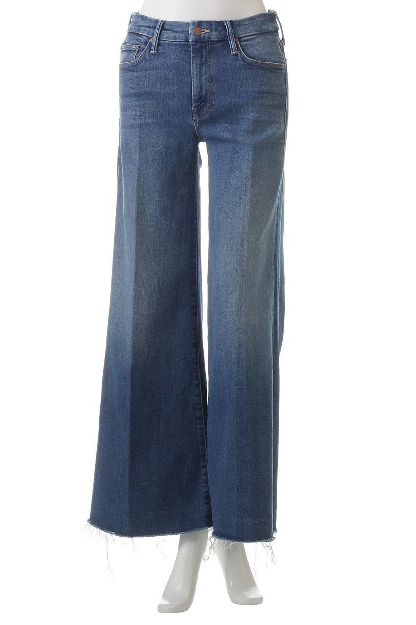 【マザー/MOTHER】の【LIL】THE ROLLER FRAY ワイドフレアデニム(WHP) 人気、トレンドファッション・服の通販 founy(ファニー) 　ファッション　Fashion　レディースファッション　Fashion for Women　パンツ　Pants & Trousers　デニムパンツ・ジーンズ・美脚デニム　Denim Jeans & Pants　デニム　Denim, Jeans Material　フィット　Fit, Slim Fit　フレア　Flare, Flared　再入荷　Restock / Back in Stock　定番　Standard, Basic Item　other-2|ID: prp329100004323564 ipo3291000000035700135