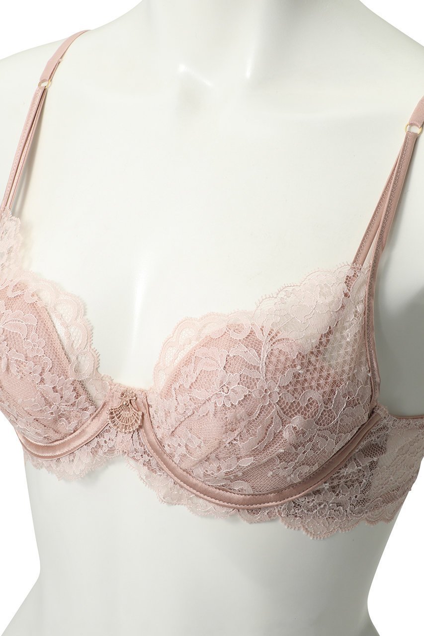 【ユエ/Yue】の(C65～)リバーレース 3/4カップブラ 人気、トレンドファッション・服の通販 founy(ファニー) 　ファッション　Fashion　レディースファッション　Fashion for Women　下着・ランジェリー　Lingerie & Intimates　ブラジャー・ランジェリーブラ　Bras / Lingerie Bras　アンダー　Underwear Essentials　カッティング　Cutting Detail　サテン　Satin, Glossy Fabric　パターン　Pattern, Design Print　ブラジャー　Bra, Lingerie　ベーシック　Basic, Essential　ラップ　Wrap, Wrap Design　ランジェリー　Lingerie, Intimate Wear　レース　Lace, Lace Fabric　ワイヤー　Wire, Wired Bra　エレガント 上品　Elegant　other-4|ID: prp329100004323587 ipo3291000000036177736