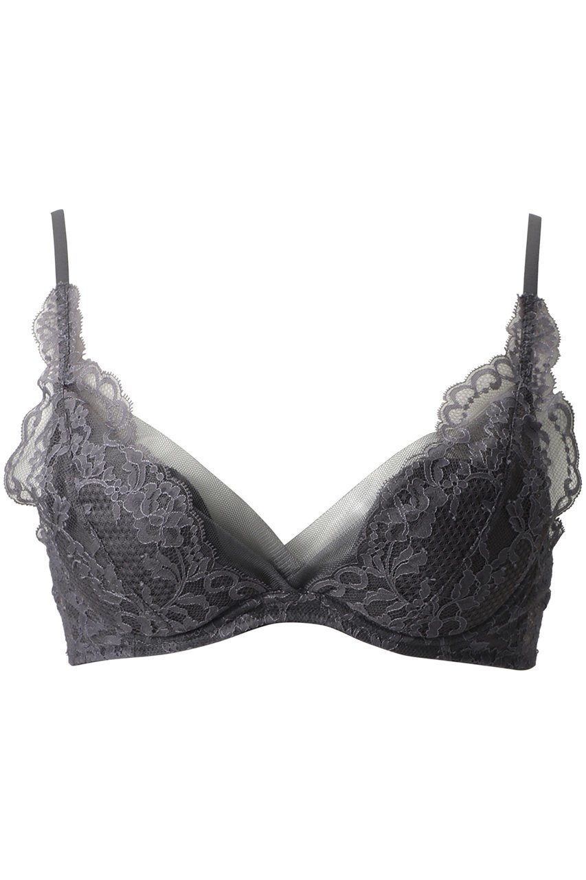 【ユエ/Yue】の(D65～)リバーレース 3/4カップブラ インテリア・キッズ・メンズ・レディースファッション・服の通販 founy(ファニー) 　ファッション　Fashion　レディースファッション　Fashion for Women　下着・ランジェリー　Lingerie & Intimates　ブラジャー・ランジェリーブラ　Bras / Lingerie Bras　カッティング　Cutting Detail　グラデーション　Gradient, Ombre　ストレッチ　Stretch, Stretchy Fabric　チュール　Tulip, Tulip Motif　パターン　Pattern, Design Print　フィット　Fit, Slim Fit　ブラジャー　Bra, Lingerie　ベーシック　Basic, Essential　ランジェリー　Lingerie, Intimate Wear　レース　Lace, Lace Fabric　ワイヤー　Wire, Wired Bra　エレガント 上品　Elegant　グレー|ID: prp329100004323593 ipo3291000000036177755