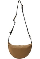 【ヴィオラドーロ/VIOLAd'ORO】のBIANCA ナイロンボディバッグ S ダークベージュ×ブラック|ID: prp329100004326329 ipo3291000000035319053