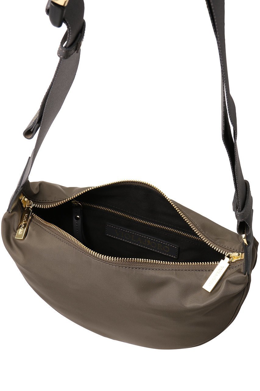 【ヴィオラドーロ/VIOLAd'ORO】のBIANCA ナイロンボディバッグ S 人気、トレンドファッション・服の通販 founy(ファニー) 　ファッション　Fashion　レディースファッション　Fashion for Women　ポーチ&ミニバッグ　Pouches & Mini Bags　バッグ　Bags　ハーフ　Half, Half-Length　ポケット　Pocket, Pocket Detail　エレガント 上品　Elegant　軽量　Lightweight, Ultra Light　other-5|ID: prp329100004326329 ipo3291000000035319058