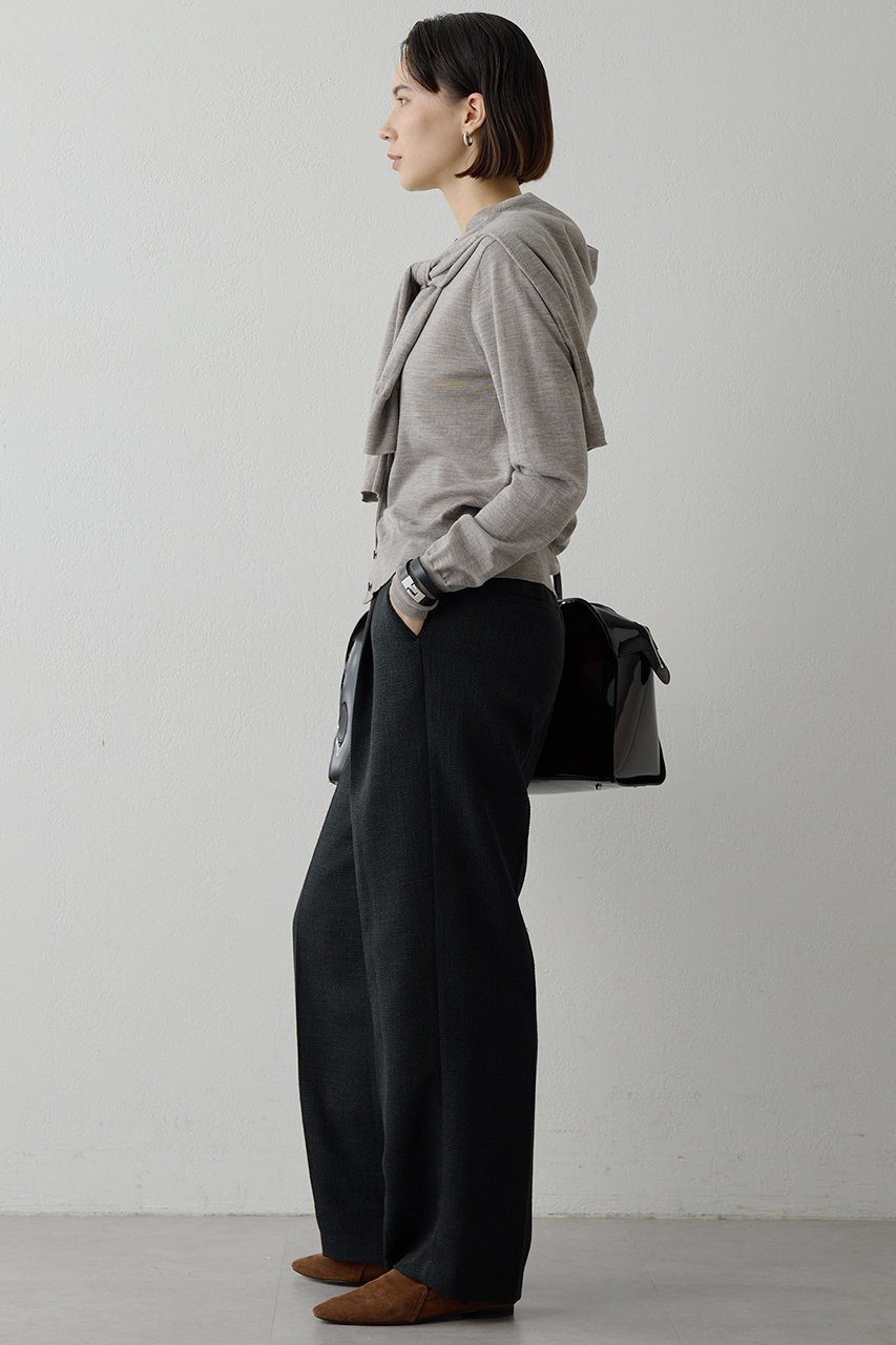 【ウィムガゼット/Whim Gazette】の【THE PAUSE】ツイードタックパンツ 人気、トレンドファッション・服の通販 founy(ファニー) 　ファッション　Fashion　レディースファッション　Fashion for Women　パンツ　Pants & Trousers　2026年　2026　おすすめ　Recommended / Our Picks　セットアップ　Set-Up, Coordinated Outfit　セレモニー　Ceremony　センター　Center, Center Line　ツイード　Twill, Twill Weave　エレガント 上品　Elegant　夏　Summer　春　Spring　S/S・春夏　SS, Spring/Summer, Warm Season　other-3|ID: prp329100004326331 ipo3291000000034951871