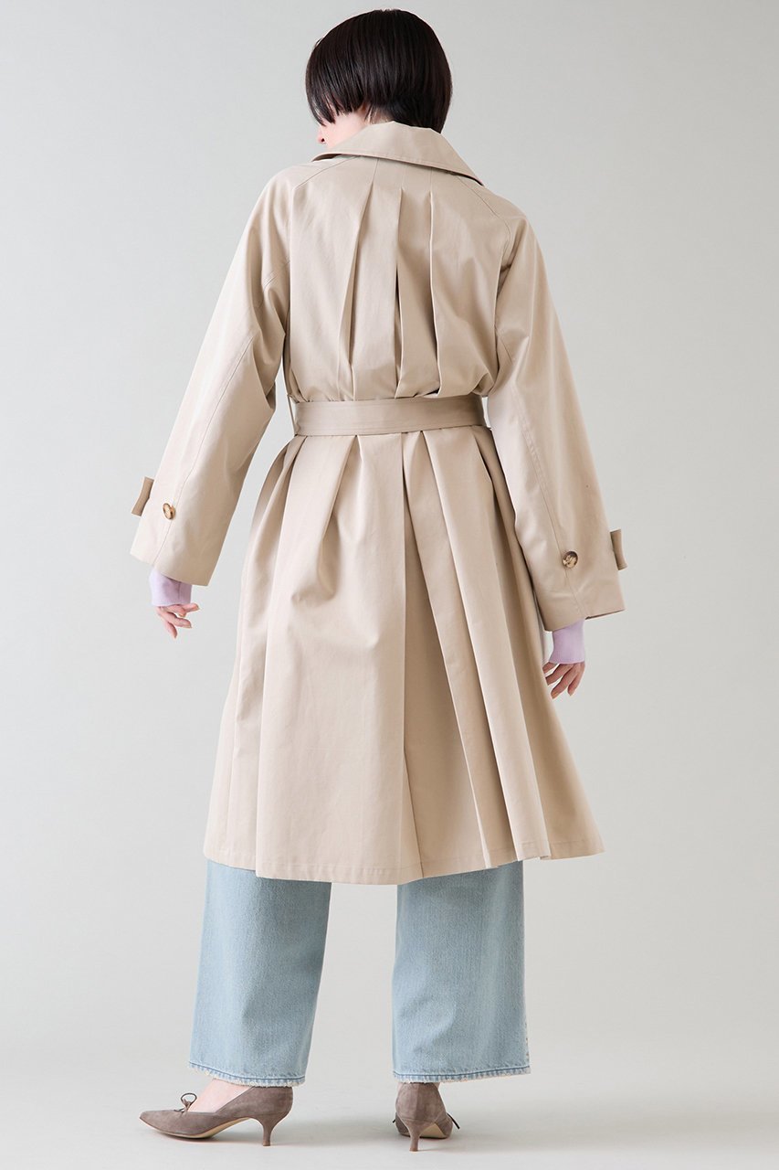 【マルティニーク/martinique】のRIOPELEトレンチコート 人気、トレンドファッション・服の通販 founy(ファニー) 　ファッション　Fashion　レディースファッション　Fashion for Women　アウター　Coat / Outerwear Collection　コート・ロングコート・ピーコート　Long Coats, Peacoats & More　トレンチコート / 春秋の定番アウター　Trench Coats　おすすめ　Recommended / Our Picks　コンパクト　Compact, Small Size　トレンチ　Trench, Trench Coat　ロング　Long, Long-Length　other-3|ID: prp329100004326336 ipo3291000000035824803