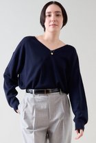 【マルティニーク/martinique】のウールシルクミラノリブプルオーバー 人気、トレンドファッション・服の通販 founy(ファニー) ファッション Fashion レディースファッション Fashion for Women トップス・カットソー Cut & Sew Tops ニット Knit Tops & Sweaters カジュアルプルオーバー・ニットトップス Pullovers & Knit Tops / Casual Pullovers おすすめ Recommended / Our Picks シルク Silk, 100% Silk バランス Balance, Style Balance ミラノリブ Milano Rib, Milano Stitch ワイド Wide, Wide Fit 再入荷 Restock / Back in Stock thumbnail ネイビー|ID: prp329100004326337 ipo3291000000035041124