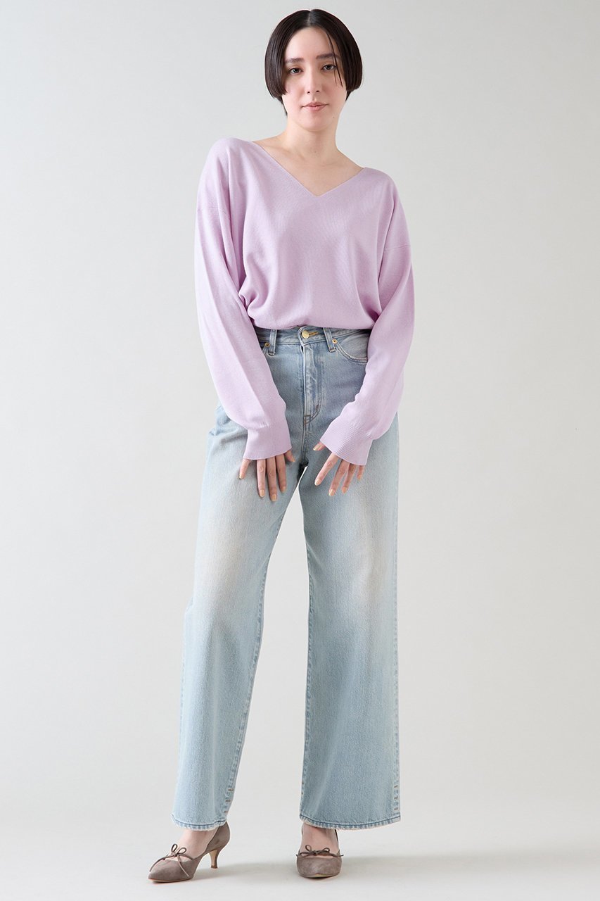 【マルティニーク/martinique】のウールシルクミラノリブプルオーバー 人気、トレンドファッション・服の通販 founy(ファニー) 　ファッション　Fashion　レディースファッション　Fashion for Women　トップス・カットソー　Cut & Sew Tops　ニット　Knit Tops & Sweaters　カジュアルプルオーバー・ニットトップス　Pullovers & Knit Tops / Casual Pullovers　おすすめ　Recommended / Our Picks　シルク　Silk, 100% Silk　バランス　Balance, Style Balance　ミラノリブ　Milano Rib, Milano Stitch　ワイド　Wide, Wide Fit　再入荷　Restock / Back in Stock　other-4|ID: prp329100004326337 ipo3291000000035041129