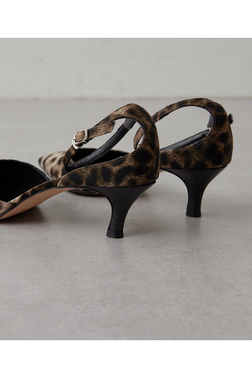【ウィムガゼット/Whim Gazette】の【Hoaw.】レオパードポインテッドパンプス 人気、トレンドファッション・服の通販 founy(ファニー) 　ファッション　Fashion　レディースファッション　Fashion for Women　バッグ　Bags　アクセサリー　Fashion Accessories　アンクル　Ankle-Length Design　サテン　Satin, Glossy Fabric　シューズ　Shoes, Footwear　ストラップパンプス　Strap Pumps, Strappy Heels　ラップ　Wrap, Wrap Design　レオパード　Leopard, Animal Print　エレガント 上品　Elegant　other-6|ID: prp329100004326339 ipo3291000000035418132