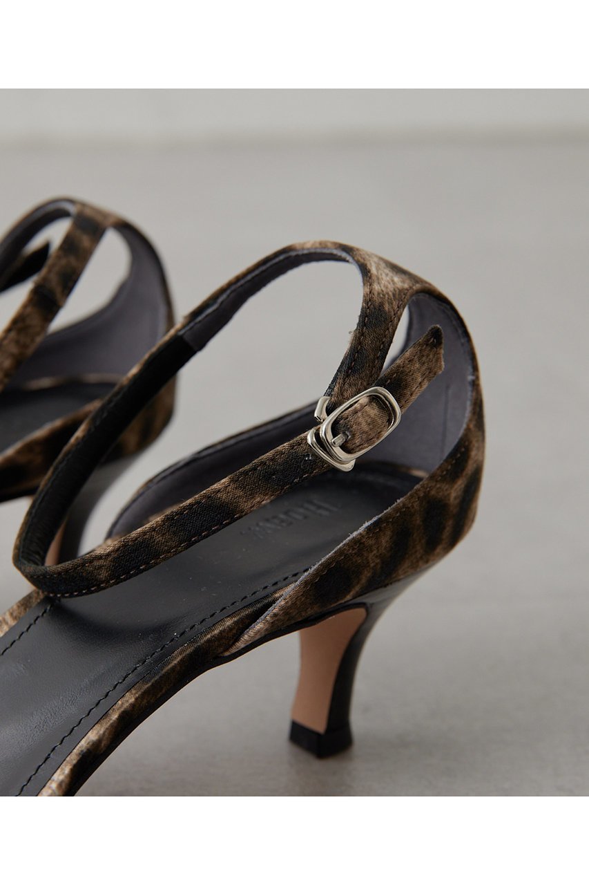 【ウィムガゼット/Whim Gazette】の【Hoaw.】レオパードポインテッドパンプス 人気、トレンドファッション・服の通販 founy(ファニー) 　ファッション　Fashion　レディースファッション　Fashion for Women　バッグ　Bags　アクセサリー　Fashion Accessories　アンクル　Ankle-Length Design　サテン　Satin, Glossy Fabric　シューズ　Shoes, Footwear　ストラップパンプス　Strap Pumps, Strappy Heels　ラップ　Wrap, Wrap Design　レオパード　Leopard, Animal Print　エレガント 上品　Elegant　other-7|ID: prp329100004326339 ipo3291000000035418133