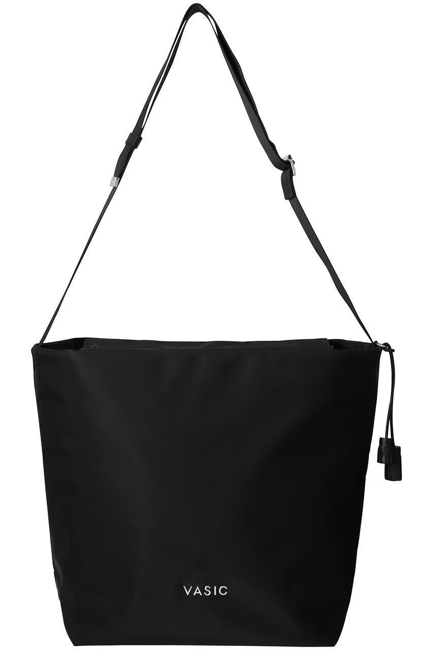 【ヴァジック/VASIC】のDay To Bucket ナイロンショルダートート インテリア・キッズ・メンズ・レディースファッション・服の通販 founy(ファニー) 　ファッション　Fashion　レディースファッション　Fashion for Women　バッグ　Bags　ユニセックス　Unisex, Genderless　スポーティ　Sporty, Casual Athletic　スマート　Smart, Elegant　ビジネス 仕事 通勤　Business / Work / Commuting　ブラック|ID: prp329100004327295 ipo3291000000032787178