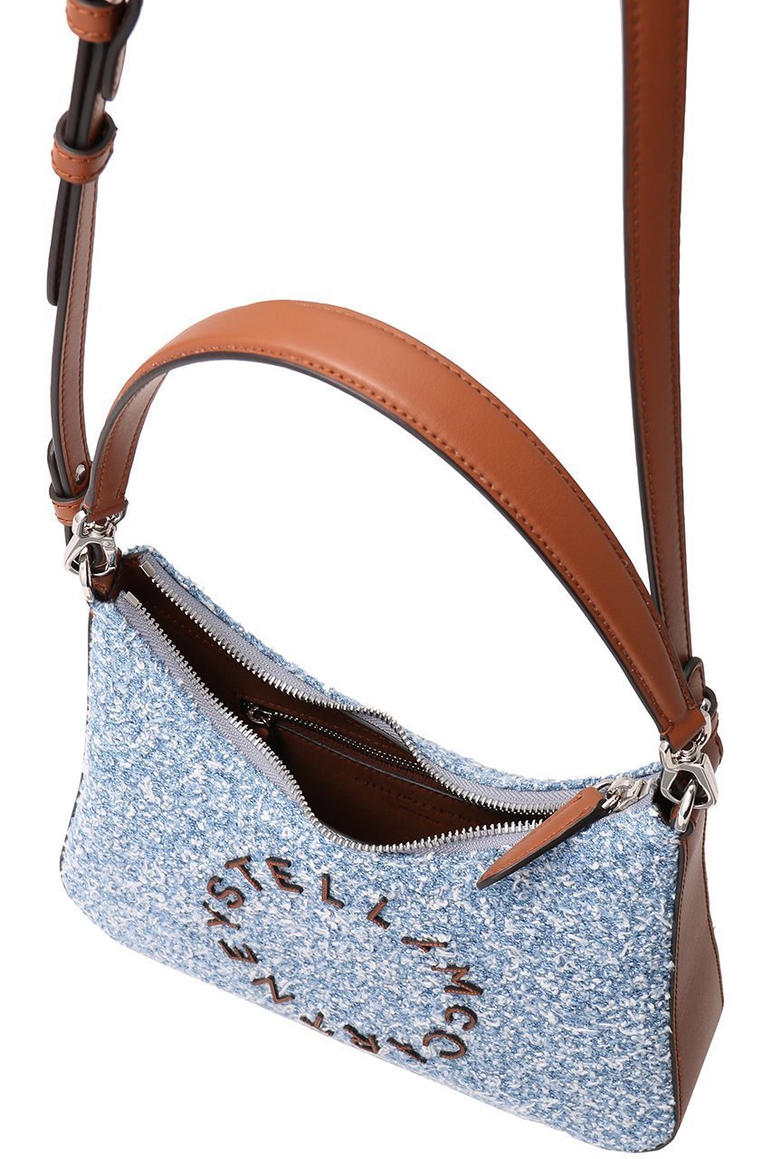 【ステラ マッカートニー/STELLA McCARTNEY】のStella Logo デニムツイード2wayショルダーバッグ 人気、トレンドファッション・服の通販 founy(ファニー) 　ファッション　Fashion　レディースファッション　Fashion for Women　バッグ　Bags　サークル　Circle, Round Design　ツイード　Twill, Twill Weave　デニム　Denim, Jeans Material　フロント　Front, Front Design　ベスト　Vest, Waistcoat　ラップ　Wrap, Wrap Design　other-5|ID: prp329100004328311 ipo3291000000032787297