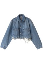 【ステラ マッカートニー/STELLA McCARTNEY】のチェーンポケットデニムジャケット ミディアムヴィンテージブルー|ID: prp329100004328312 ipo3291000000032927793
