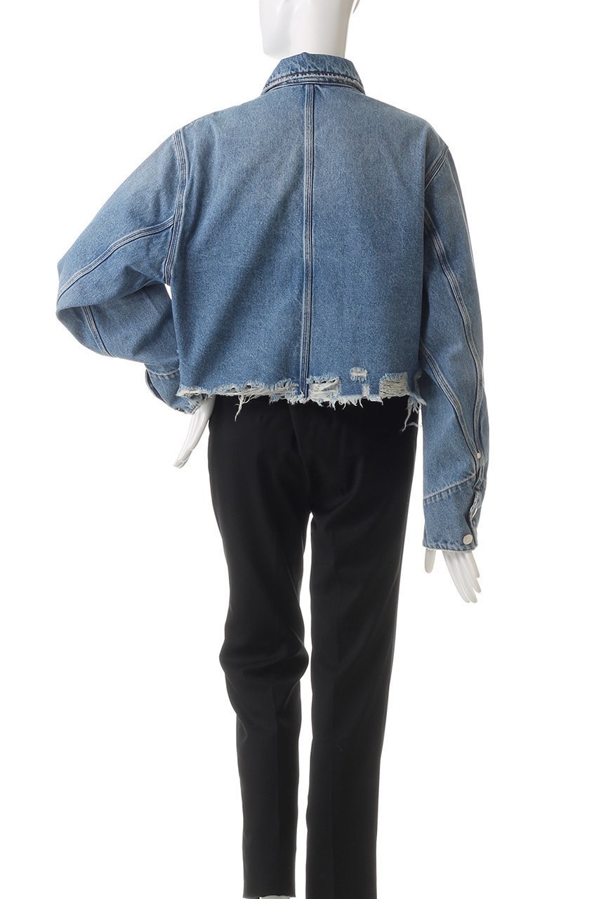 【ステラ マッカートニー/STELLA McCARTNEY】のチェーンポケットデニムジャケット 人気、トレンドファッション・服の通販 founy(ファニー) 　ファッション　Fashion　レディースファッション　Fashion for Women　アウター　Coat / Outerwear Collection　レディースジャケット・軽アウター　Jackets　デニムジャケット / カジュアルアウター　Denim Jackets　おすすめ　Recommended / Our Picks　ジャケット　Jacket, Outerwear　チェーン　Chain, Chain Strap　デニム　Denim, Jeans Material　トレンド　Trend, Trending Now　フロント　Front, Front Design　ボトム　Bottoms, Lower Wear　ポケット　Pocket, Pocket Detail　マキシ　Maxi, Full Length　ワイド　Wide, Wide Fit　other-4|ID: prp329100004328312 ipo3291000000032927818
