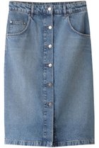 【ステラ マッカートニー/STELLA McCARTNEY】のチェーンポケットデニムスカート ミディアムヴィンテージブルー|ID: prp329100004328313 ipo3291000000032182222