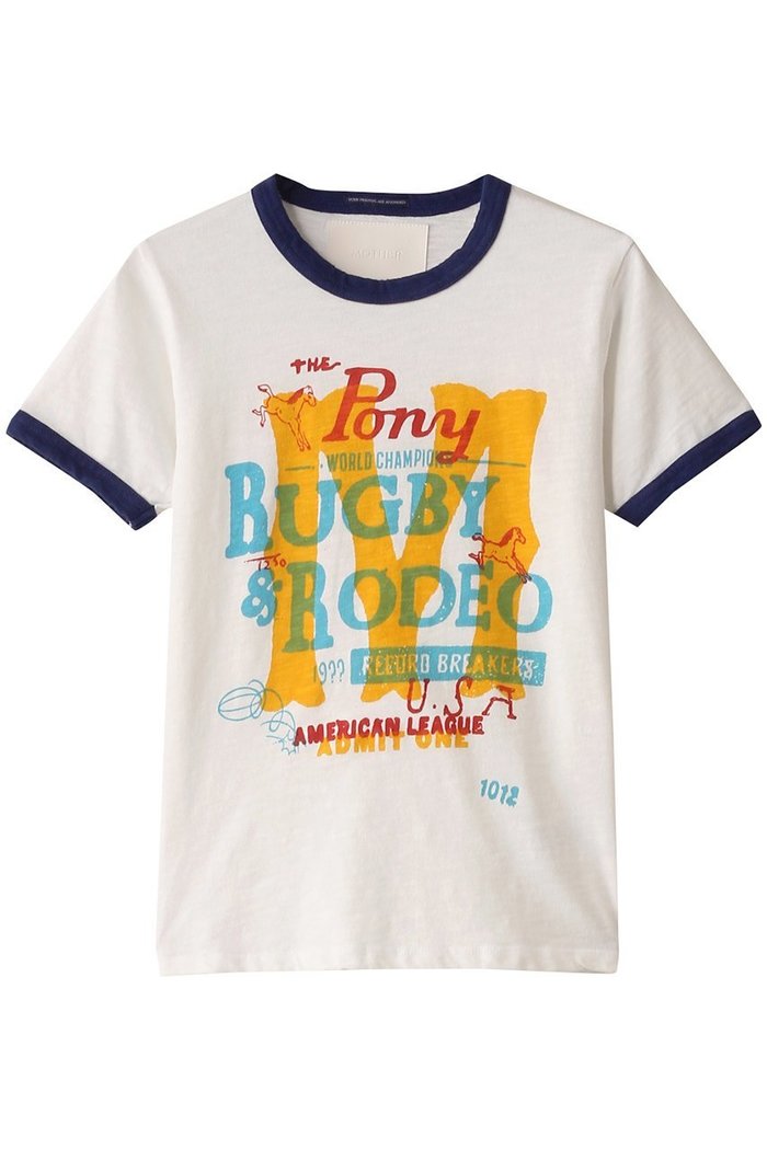 【マザー/MOTHER】の【SUPERIOR】RUGBY&RODEO プリントTシャツ(RBD) インテリア・キッズ・メンズ・レディースファッション・服の通販 founy(ファニー) https://founy.com/ ファッション Fashion レディースファッション WOMEN トップス・カットソー Tops/Tshirt シャツ/ブラウス Shirts/Blouses ロング / Tシャツ T-Shirts カットソー Cut and Sewn コンパクト Compact ショート Short スリーブ Sleeve トレンド Trend プリント Print ボトム Bottom ワイド Wide |ID: prp329100004328318 ipo3291000000030041634