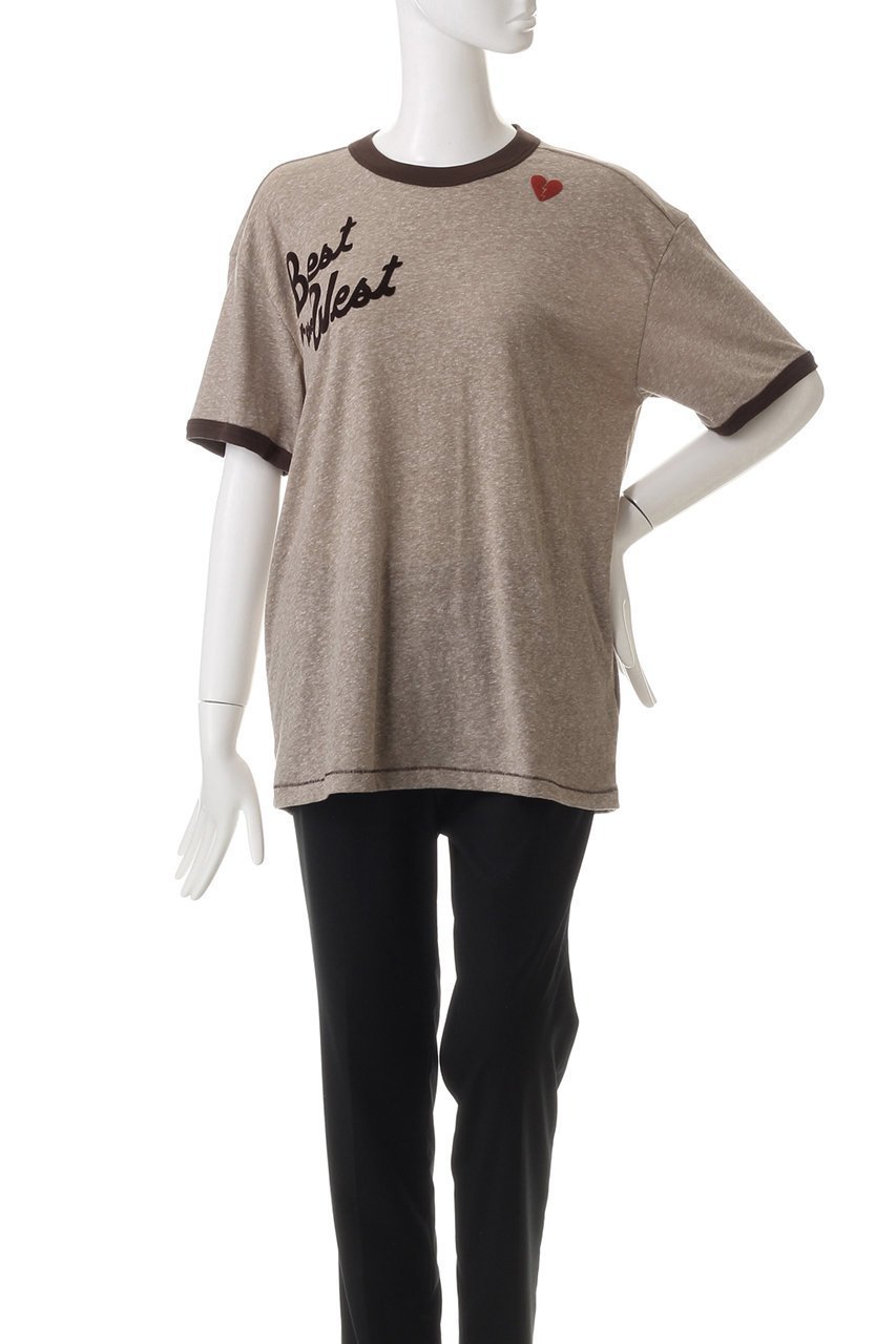 【マザー/MOTHER】のBEST WEST プリントTシャツ(EST) 人気、トレンドファッション・服の通販 founy(ファニー) 　ファッション　Fashion　レディースファッション　Fashion for Women　トップス・カットソー　Cut & Sew Tops　シャツ・ブラウス・オフィスカジュアル　Elegant Blouses & Button-Ups　ロングTシャツ・Tシャツ　Longline T-Shirts & Tees　カットソー・ベーシックTシャツ　Cut-and-Sewn Tops / Stretch Tees & Basics　おすすめ　Recommended / Our Picks　ショート　Short, Short Length　スリーブ　Sleeve, Long Sleeve / Short Sleeve　デニム　Denim, Jeans Material　パイピング　Piping, Trim Design　プリント　Print, Printed Pattern　other-2|ID: prp329100004329604 ipo3291000000032811972
