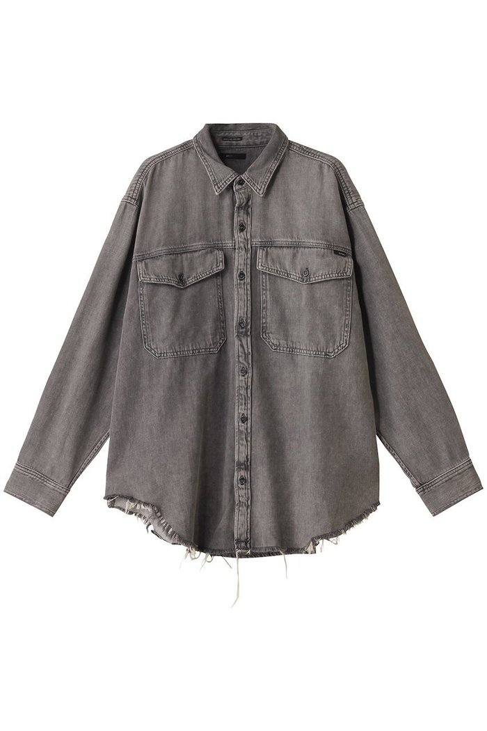 【マザー/MOTHER】のデニムシャツ(GRV) インテリア・キッズ・メンズ・レディースファッション・服の通販 founy(ファニー) https://founy.com/ ファッション Fashion レディースファッション WOMEN トップス・カットソー Tops/Tshirt シャツ/ブラウス Shirts/Blouses スリーブ Sleeve ダメージ Damage デニム Denim ロング Long 再入荷 Restock/Back In Stock/Re Arrival 定番 Standard 羽織 Haori |ID: prp329100004329607 ipo3291000000030053313