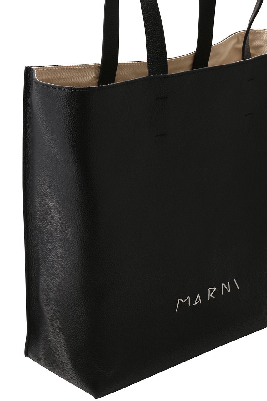 【マルニ/MARNI】のMUSEO SOFT LARGE メンディングロゴ2wayトートバッグ 人気、トレンドファッション・服の通販 founy(ファニー) 　ファッション　Fashion　レディースファッション　Fashion for Women　バッグ　Bags　ビジネス 仕事 通勤　Business / Work / Commuting　雑誌　Magazine, Fashion Magazine　other-4|ID: prp329100004329609 ipo3291000000032787355
