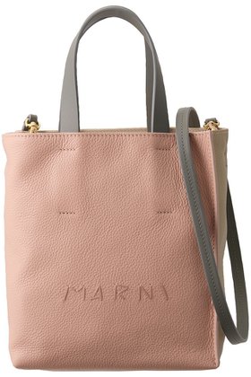 【マルニ/MARNI】のMUSEO SOFT MINI メンディングロゴ2wayトートバッグ 人気、トレンドファッション・服の通販 founy(ファニー) ファッション Fashion レディースファッション WOMEN バッグ Bag 2025年 2025 A/W・秋冬 Aw・Autumn/Winter・Fw・Fall-Winter S/S・春夏 Ss・Spring/Summer フェミニン Feminine 夏 Summer 春 Spring |ID:prp329100004329610