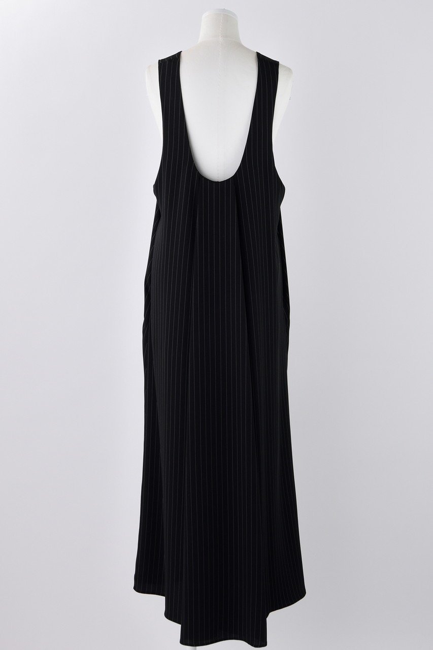 【エンフォルド/ENFOLD】のPEピンストライプ ワイドフレア DRS/ドレス・ワンピース 人気、トレンドファッション・服の通販 founy(ファニー) 　ファッション　Fashion　レディースファッション　Fashion for Women　ワンピース　Dresses　フォーマル・パーティードレス・結婚式用ドレス　Elegant & Casual Dresses　チュニック　Tunic Tops & Dresses　ストライプ　Stripe, Striped Pattern　チュニック　Tunic, Long Top　ドレス　Dress, One-Piece　フレア　Flare, Flared　ラグジュアリー　Luxury, Elegant　ロング　Long, Long-Length　ワイド　Wide, Wide Fit　other-3|ID: prp329100004335042 ipo3291000000032883440