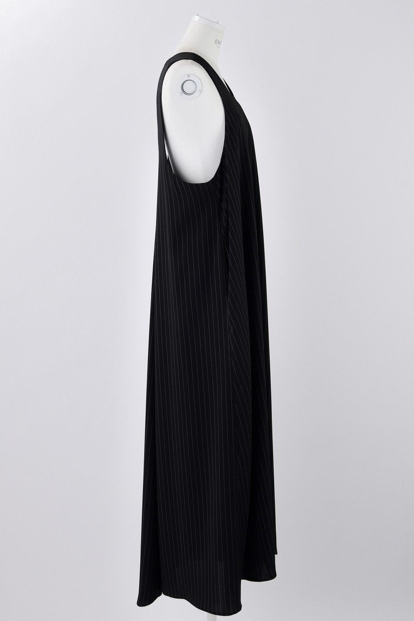 【エンフォルド/ENFOLD】のPEピンストライプ ワイドフレア DRS/ドレス・ワンピース 人気、トレンドファッション・服の通販 founy(ファニー) 　ファッション　Fashion　レディースファッション　Fashion for Women　ワンピース　Dresses　フォーマル・パーティードレス・結婚式用ドレス　Elegant & Casual Dresses　チュニック　Tunic Tops & Dresses　ストライプ　Stripe, Striped Pattern　チュニック　Tunic, Long Top　ドレス　Dress, One-Piece　フレア　Flare, Flared　ラグジュアリー　Luxury, Elegant　ロング　Long, Long-Length　ワイド　Wide, Wide Fit　other-4|ID: prp329100004335042 ipo3291000000032883445