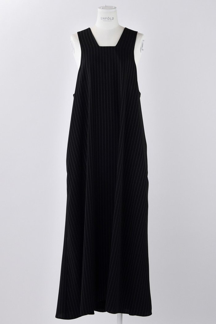 【エンフォルド/ENFOLD】のPEピンストライプ ワイドフレア DRS/ドレス・ワンピース インテリア・キッズ・メンズ・レディースファッション・服の通販 founy(ファニー) https://founy.com/ ファッション Fashion レディースファッション Fashion for Women ワンピース Dresses フォーマル・パーティードレス・結婚式用ドレス Elegant & Casual Dresses チュニック Tunic Tops & Dresses ストライプ Stripe, Striped Pattern チュニック Tunic, Long Top ドレス Dress, One-Piece フレア Flare, Flared ラグジュアリー Luxury, Elegant ロング Long, Long-Length ワイド Wide, Wide Fit |ID: prp329100004335042 ipo3291000000035793190