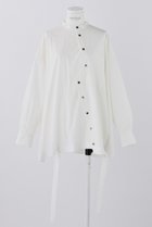 【エンフォルド/ENFOLD】のSuppleタイプライター ワイド BOX SH/シャツ 人気、トレンドファッション・服の通販 founy(ファニー) ファッション Fashion レディースファッション Fashion for Women トップス・カットソー Cut & Sew Tops シャツ・ブラウス・オフィスカジュアル Elegant Blouses & Button-Ups カッティング Cutting Detail スリーブ Sleeve, Long Sleeve / Short Sleeve タイプライター Typewriter Fabric, Crisp Cotton フロント Front, Front Design ポケット Pocket, Pocket Detail ロング Long, Long-Length ワイド Wide, Wide Fit thumbnail オフホワイト|ID: prp329100004335043 ipo3291000000032874669