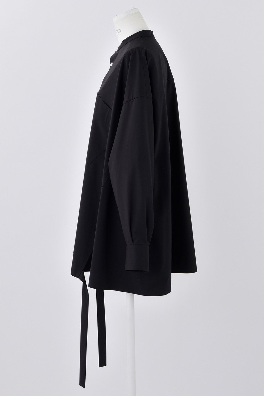 【エンフォルド/ENFOLD】のSuppleタイプライター ワイド BOX SH/シャツ 人気、トレンドファッション・服の通販 founy(ファニー) 　ファッション　Fashion　レディースファッション　Fashion for Women　トップス・カットソー　Cut & Sew Tops　シャツ・ブラウス・オフィスカジュアル　Elegant Blouses & Button-Ups　カッティング　Cutting Detail　スリーブ　Sleeve, Long Sleeve / Short Sleeve　タイプライター　Typewriter Fabric, Crisp Cotton　フロント　Front, Front Design　ポケット　Pocket, Pocket Detail　ロング　Long, Long-Length　ワイド　Wide, Wide Fit　other-2|ID: prp329100004335043 ipo3291000000032874686