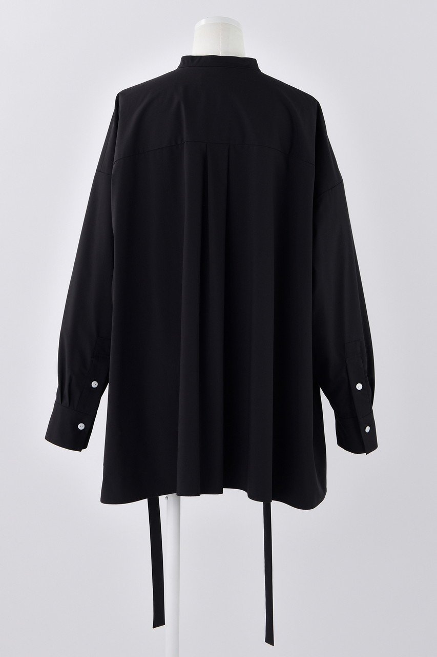 【エンフォルド/ENFOLD】のSuppleタイプライター ワイド BOX SH/シャツ 人気、トレンドファッション・服の通販 founy(ファニー) 　ファッション　Fashion　レディースファッション　Fashion for Women　トップス・カットソー　Cut & Sew Tops　シャツ・ブラウス・オフィスカジュアル　Elegant Blouses & Button-Ups　カッティング　Cutting Detail　スリーブ　Sleeve, Long Sleeve / Short Sleeve　タイプライター　Typewriter Fabric, Crisp Cotton　フロント　Front, Front Design　ポケット　Pocket, Pocket Detail　ロング　Long, Long-Length　ワイド　Wide, Wide Fit　other-3|ID: prp329100004335043 ipo3291000000032874691