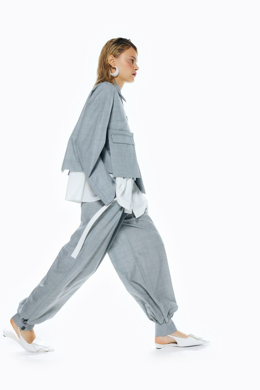 【エンフォルド/ENFOLD】のハイカウントトロ カフヘムバルーン PT/パンツ 人気、トレンドファッション・服の通販 founy(ファニー) 　ファッション　Fashion　レディースファッション　Fashion for Women　パンツ　Pants & Trousers　スーツ　Suit, Formalwear　バルーン　Balloon, Balloon Silhouette　フォーマル　Formal, Dressy　other-5|ID: prp329100004335045 ipo3291000000032940421