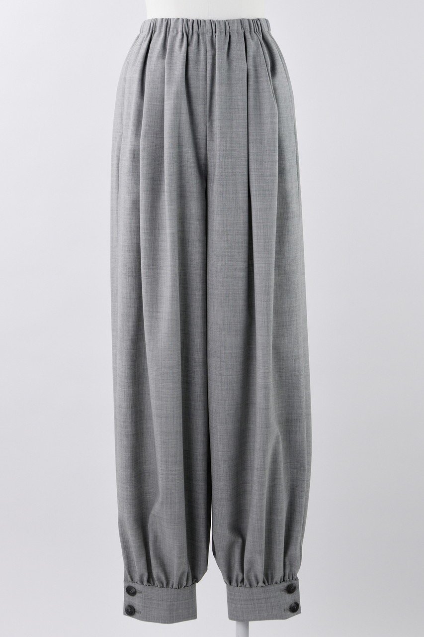 【エンフォルド/ENFOLD】のハイカウントトロ カフヘムバルーン PT/パンツ インテリア・キッズ・メンズ・レディースファッション・服の通販 founy(ファニー) 　ファッション　Fashion　レディースファッション　Fashion for Women　パンツ　Pants & Trousers　スーツ　Suit, Formalwear　バルーン　Balloon, Balloon Silhouette　フォーマル　Formal, Dressy　トップグレー|ID: prp329100004335045 ipo3291000000035419342