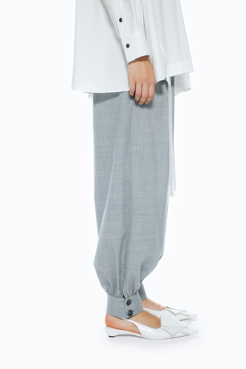 【エンフォルド/ENFOLD】のハイカウントトロ カフヘムバルーン PT/パンツ 人気、トレンドファッション・服の通販 founy(ファニー) 　ファッション　Fashion　レディースファッション　Fashion for Women　パンツ　Pants & Trousers　スーツ　Suit, Formalwear　バルーン　Balloon, Balloon Silhouette　フォーマル　Formal, Dressy　other-6|ID: prp329100004335045 ipo3291000000035419347