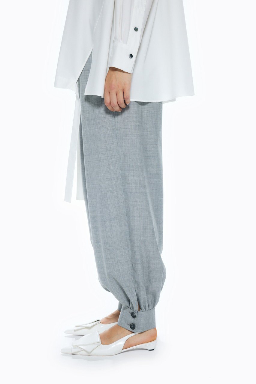 【エンフォルド/ENFOLD】のハイカウントトロ カフヘムバルーン PT/パンツ 人気、トレンドファッション・服の通販 founy(ファニー) 　ファッション　Fashion　レディースファッション　Fashion for Women　パンツ　Pants & Trousers　スーツ　Suit, Formalwear　バルーン　Balloon, Balloon Silhouette　フォーマル　Formal, Dressy　other-8|ID: prp329100004335045 ipo3291000000035419349