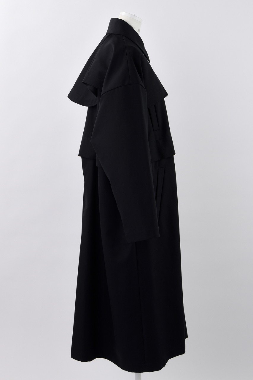 【エンフォルド/ENFOLD】のCOTTON DOUBLE 2way トレンチコート 人気、トレンドファッション・服の通販 founy(ファニー) 　ファッション　Fashion　レディースファッション　Fashion for Women　アウター　Coat / Outerwear Collection　コート・ロングコート・ピーコート　Long Coats, Peacoats & More　トレンチコート / 春秋の定番アウター　Trench Coats　おすすめ　Recommended / Our Picks　ショート　Short, Short Length　セットアップ　Set-Up, Coordinated Outfit　トレンチ　Trench, Trench Coat　フロント　Front, Front Design　ロング　Long, Long-Length　other-4|ID: prp329100004335047 ipo3291000000035824683