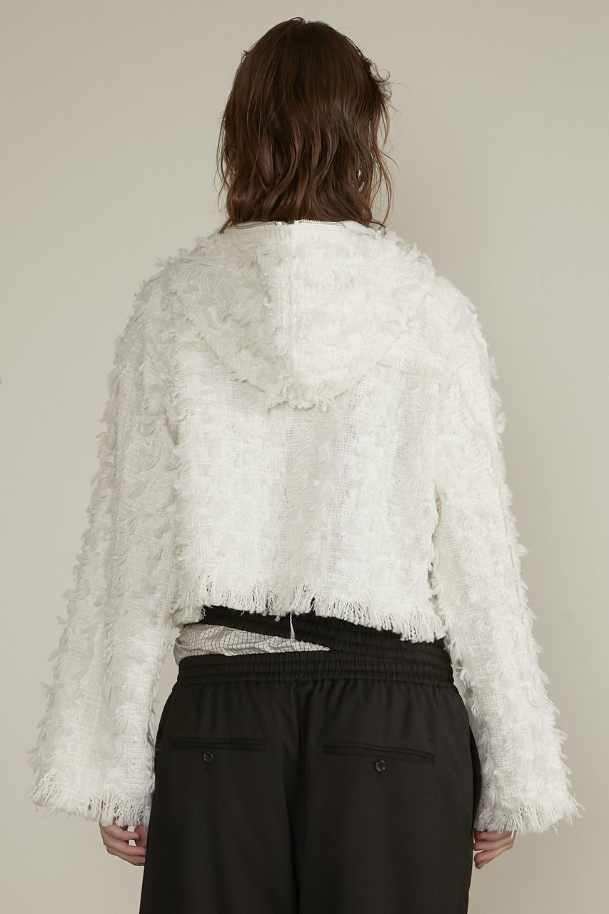 【プランク プロジェクト/PRANK PROJECT】のツイードフーディ / Tweed Hoodie 人気、トレンドファッション・服の通販 founy(ファニー) 　ファッション　Fashion　レディースファッション　Fashion for Women　アウター　Coat / Outerwear Collection　レディースジャケット・軽アウター　Jackets　ブルゾンジャケット・スポーティアウター　Blouson Jackets　おすすめ　Recommended / Our Picks　ジャケット　Jacket, Outerwear　ツイード／ツィード　Choker, Choker Necklace　デニム　Denim, Jeans Material　フリンジ　Fringe, Tassel　ブルゾン　Blouson, Bomber Jacket　ボトム　Bottoms, Lower Wear　other-5|ID: prp329100004335051 ipo3291000000035065232