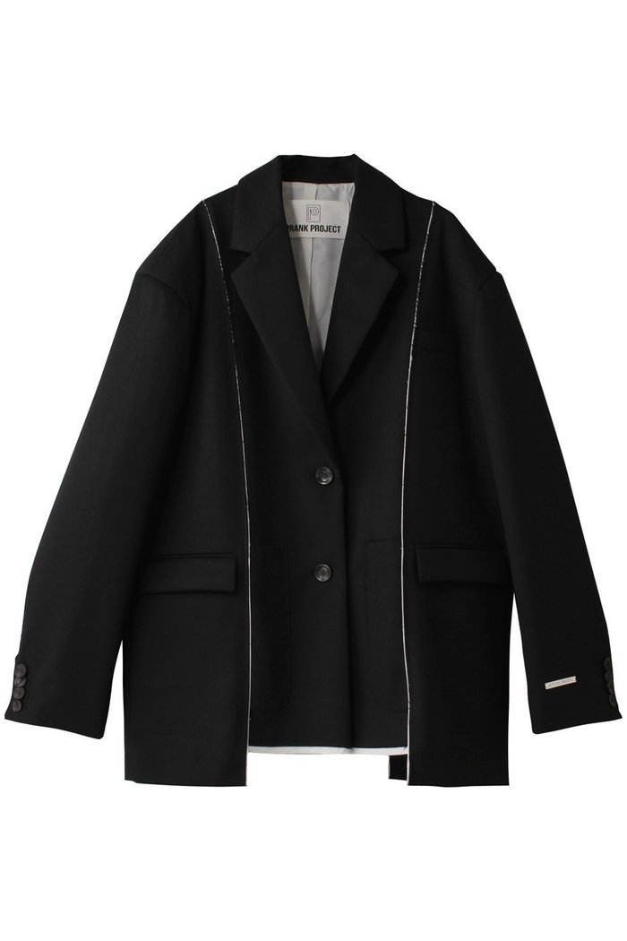 【プランク プロジェクト/PRANK PROJECT】のカットアウトジャケット / Cut-out Jacket インテリア・キッズ・メンズ・レディースファッション・服の通販 founy(ファニー) https://founy.com/ ファッション Fashion レディースファッション Fashion for Women アウター Coat / Outerwear Collection レディースジャケット・軽アウター Jackets ジャケット Jacket, Outerwear セットアップ Set-Up, Coordinated Outfit ドレス Dress, One-Piece フェミニン Feminine, Girly マニッシュ Mannish, Boyish 羽織 Haori, Light Jacket |ID: prp329100004335053 ipo3291000000035960910