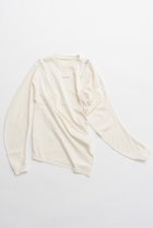 【プランク プロジェクト/PRANK PROJECT】のアシメドレープジップトップ / Asymmetric Drape Zip Top WHT(ホワイト)|ID: prp329100004335055 ipo3291000000032879720
