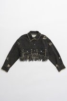 【プランク プロジェクト/PRANK PROJECT】のツイーディーデニムブルゾン / Tweedy Denim Blouson BLK(ブラック)|ID: prp329100004335056 ipo3291000000032967270