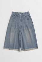 【プランク プロジェクト/PRANK PROJECT】のレースアップバックショーツ / Lace-Up Back Shorts 人気、トレンドファッション・服の通販 founy(ファニー) ファッション Fashion レディースファッション WOMEN パンツ Pants ハーフ / ショートパンツ Short Pants バッグ Bag 2025年 2025 2025春夏・S/S Ss,Spring/Summer,2025 A/W・秋冬 Aw・Autumn/Winter・Fw・Fall-Winter S/S・春夏 Ss・Spring/Summer ショーツ Shorts ショート Short デニム Denim フロント Front ブリーチ Bleach レース Race 人気 Popularity 夏 Summer 春 Spring thumbnail BLU(ブルー)|ID: prp329100004335070 ipo3291000000030113948