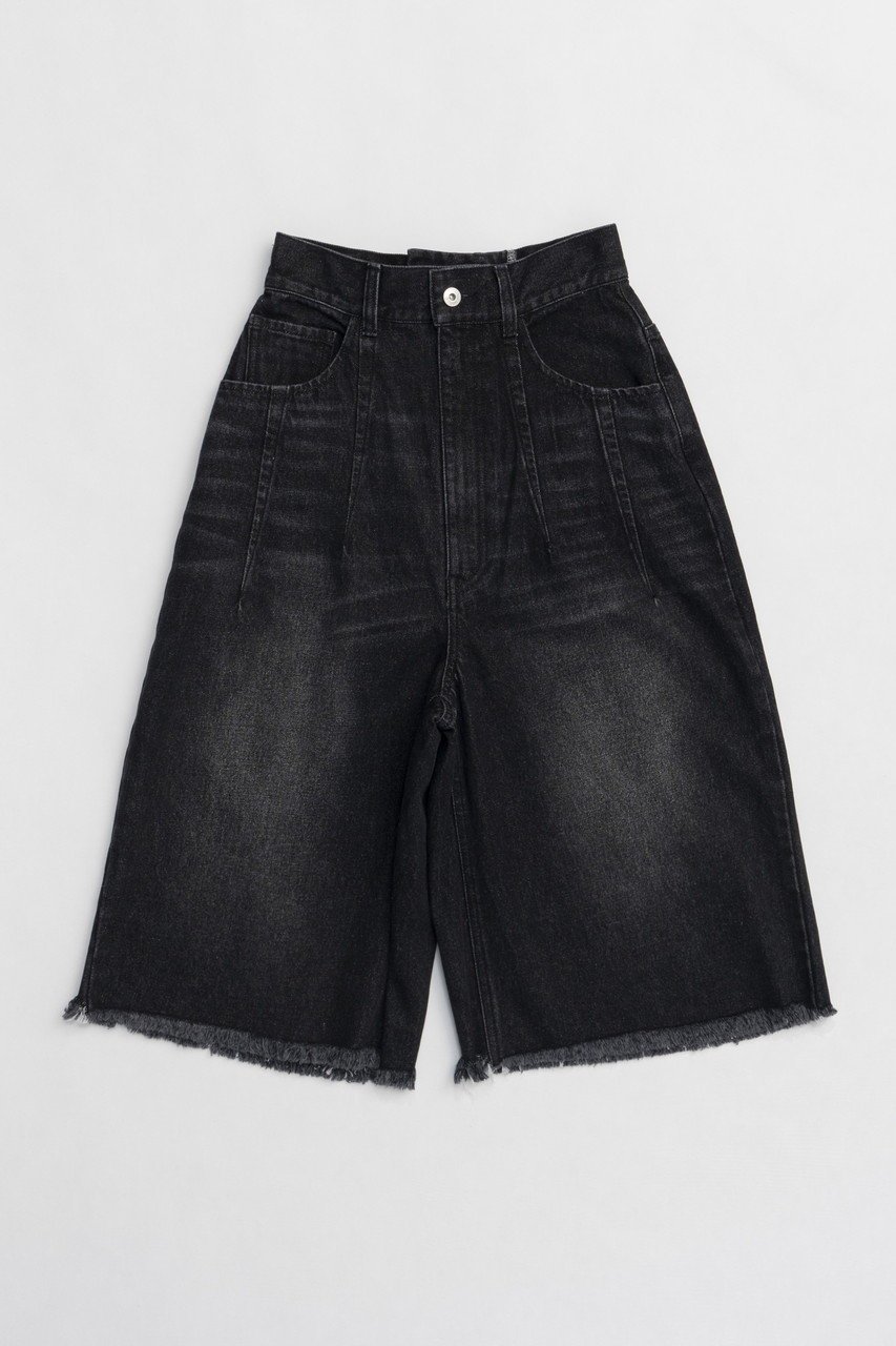 【プランク プロジェクト/PRANK PROJECT】のレースアップバックショーツ / Lace-Up Back Shorts インテリア・キッズ・メンズ・レディースファッション・服の通販 founy(ファニー) 　ファッション　Fashion　レディースファッション　WOMEN　トップス・カットソー　Tops/Tshirt　キャミソール / ノースリーブ　No Sleeves　シャツ/ブラウス　Shirts/Blouses　ロング / Tシャツ　T-Shirts　カットソー　Cut and Sewn　キャミソール　Camisole　ショーツ　Shorts　タンク　Tank　デニム　Denim　フロント　Front　ブリーチ　Bleach　レース　Race　人気　Popularity　BLK(ブラック)|ID: prp329100004335070 ipo3291000000030681945
