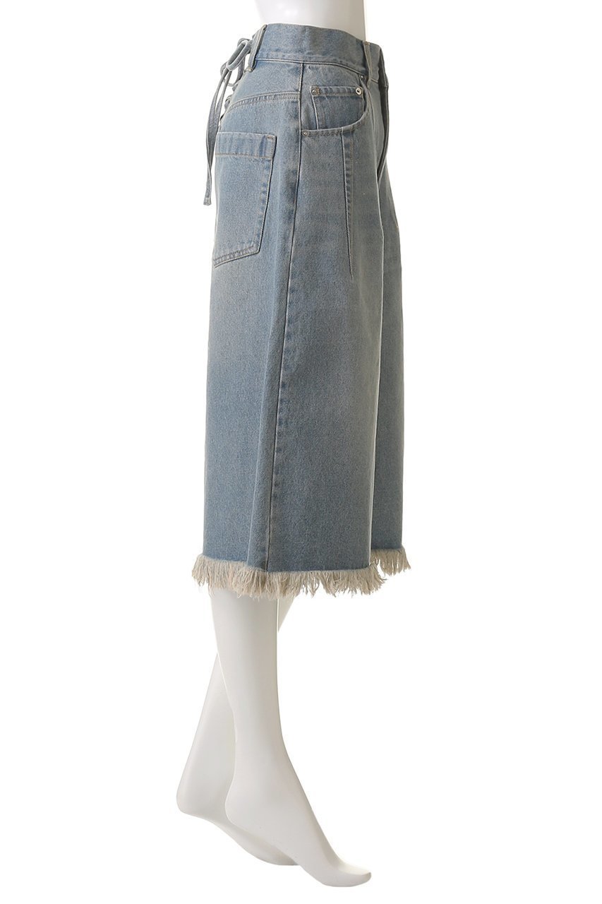【プランク プロジェクト/PRANK PROJECT】のレースアップバックショーツ / Lace-Up Back Shorts 人気、トレンドファッション・服の通販 founy(ファニー) 　ファッション　Fashion　レディースファッション　Fashion for Women　パンツ　Pants & Trousers　ショートパンツ・ハーフパンツ　High-Waisted & Relaxed Shorts　バッグ　Bags　ショーツ　Shorts, Short Pants　ショート　Short, Short Length　デニム　Denim, Jeans Material　フロント　Front, Front Design　ブリーチ　Bleach, Washed Finish　レース　Lace, Lace Fabric　人気　Popular, Best Seller　other-3|ID: prp329100004335070 ipo3291000000032944138