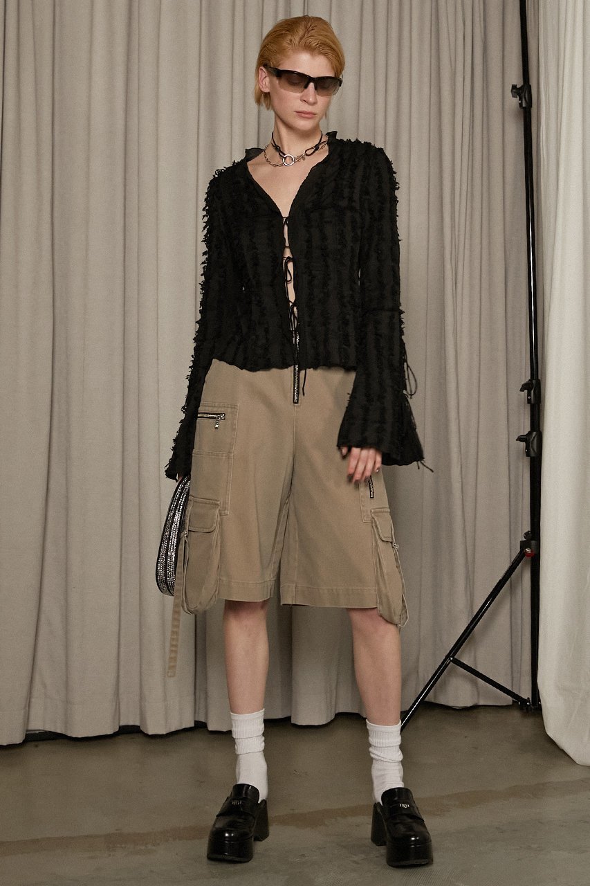 【プランク プロジェクト/PRANK PROJECT】のカーゴショーツ / Cargo Shorts 人気、トレンドファッション・服の通販 founy(ファニー) 　ファッション　Fashion　レディースファッション　Fashion for Women　パンツ　Pants & Trousers　ショートパンツ・ハーフパンツ　High-Waisted & Relaxed Shorts　ショート　Short, Short Length　ジップ　Zip, Zipper　ソックス　Socks, Hosiery　デニム　Denim, Jeans Material　メタル　Metal, Metal Parts　リラックス　Relax, Relaxed Fit　ロング　Long, Long-Length　other-8|ID: prp329100004335071 ipo3291000000032930599