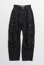 【プランク プロジェクト/PRANK PROJECT】のバレルレッグカーゴパンツ / Barrel Leg Cargo Pants BLK(ブラック)|ID:prp329100004335073