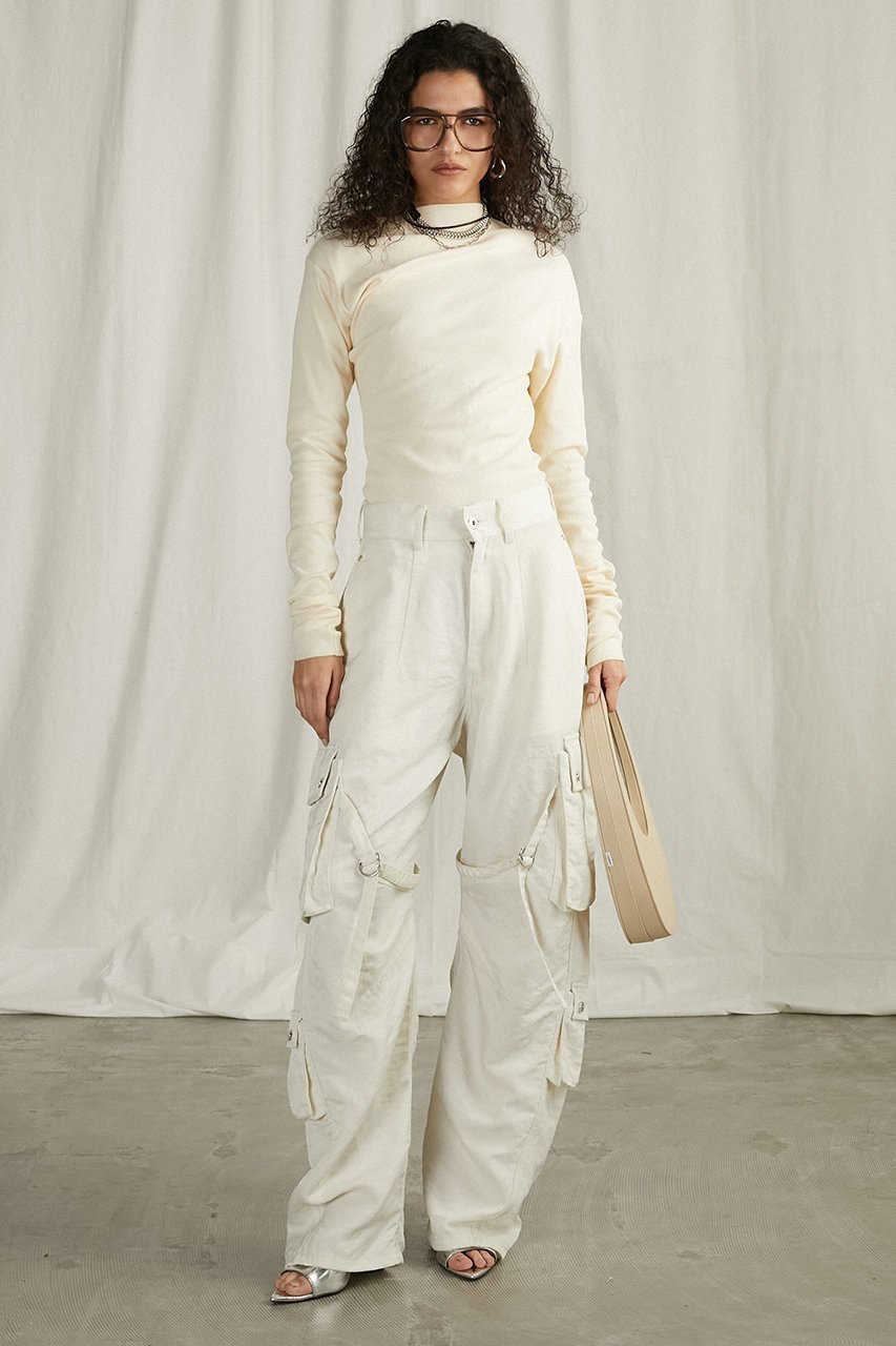 【プランク プロジェクト/PRANK PROJECT】のバレルレッグカーゴパンツ / Barrel Leg Cargo Pants 人気、トレンドファッション・服の通販 founy(ファニー) 　ファッション　Fashion　レディースファッション　Fashion for Women　パンツ　Pants & Trousers　ユニセックス　Unisex, Genderless　カーゴパンツ　Cargo Pants, Utility Pants　テーパード　Tapered, Tapered Pants　トレンド　Trend, Trending Now　フォルム　Silhouette, Form　フロント　Front, Front Design　ポケット　Pocket, Pocket Detail　ラップ　Wrap, Wrap Design　other-6|ID: prp329100004335073 ipo3291000000035769374