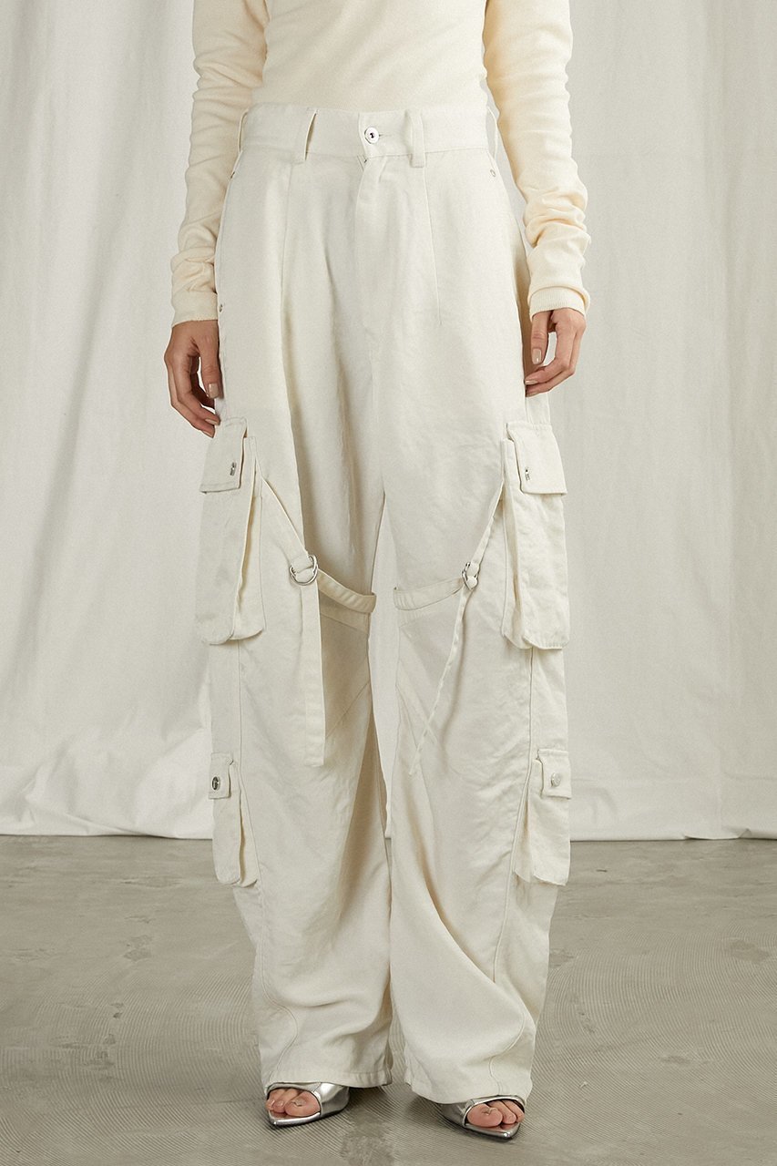 【プランク プロジェクト/PRANK PROJECT】のバレルレッグカーゴパンツ / Barrel Leg Cargo Pants 人気、トレンドファッション・服の通販 founy(ファニー) 　ファッション　Fashion　レディースファッション　Fashion for Women　パンツ　Pants & Trousers　ユニセックス　Unisex, Genderless　カーゴパンツ　Cargo Pants, Utility Pants　テーパード　Tapered, Tapered Pants　トレンド　Trend, Trending Now　フォルム　Silhouette, Form　フロント　Front, Front Design　ポケット　Pocket, Pocket Detail　ラップ　Wrap, Wrap Design　other-7|ID: prp329100004335073 ipo3291000000035769377