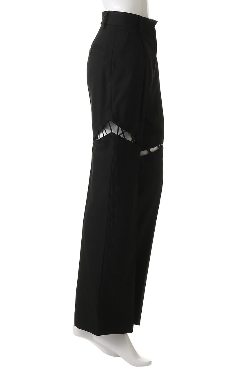 【プランク プロジェクト/PRANK PROJECT】のレースアップテーラードパンツ / Lace-Up Tailored Pants 人気、トレンドファッション・服の通販 founy(ファニー) 　ファッション　Fashion　レディースファッション　WOMEN　パンツ　Pants　おすすめ　Recommend　インナー　Inner　ストライプ　Stripe　ストレッチ　Stretch　スラックス　Slacks　スリム　Slim　セットアップ　Set Up　センター　Center　タイツ　Tights　レース　Race　無地　Plain Color　other-3|ID: prp329100004335075 ipo3291000000031359979