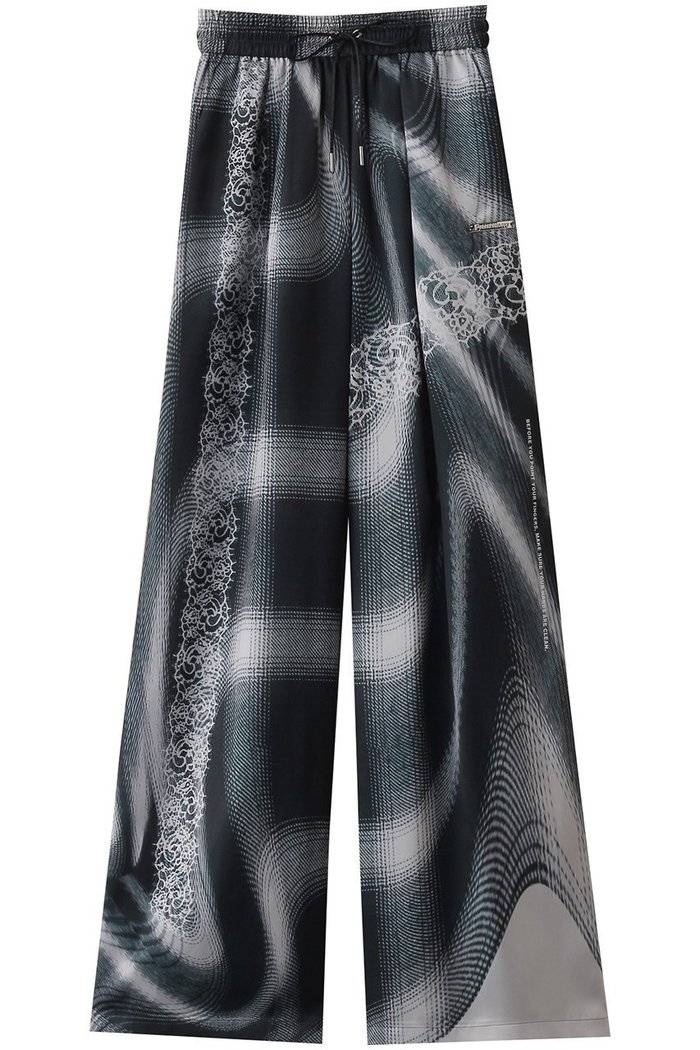 【プランク プロジェクト/PRANK PROJECT】のオンブレチェックレースプリントパンツ / Ombre Check Lace Print Pants インテリア・キッズ・メンズ・レディースファッション・服の通販 founy(ファニー) https://founy.com/ ファッション Fashion レディースファッション Fashion for Women パンツ Pants & Trousers とろみ Fluid, Flowy Fabric サテン Satin, Glossy Fabric シンプル Simple, Minimal トリミング Trimming, Decorative Edge プリント Print, Printed Pattern ボトム Bottoms, Lower Wear リラックス Relax, Relaxed Fit レース Lace, Lace Fabric 人気 Popular, Best Seller 夏 Summer 春 Spring S/S・春夏 SS, Spring/Summer, Warm Season |ID: prp329100004335076 ipo3291000000032926438